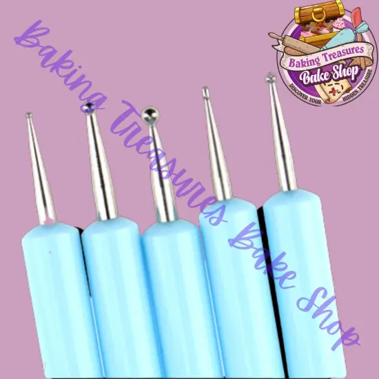 5pc Double Sided Dotting Tool Set {2}