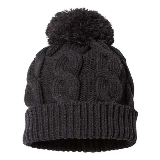 Richardson&reg; Chunk Twist Cuffed Beanie Heather Ch {1}