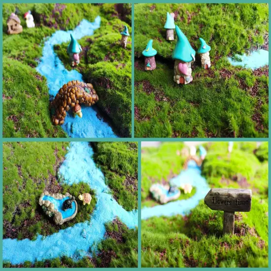 Miniature Fairy Garden Accessories, Figurines, Landscape Set, Potted Horticulture Ornaments for Decoration {6}