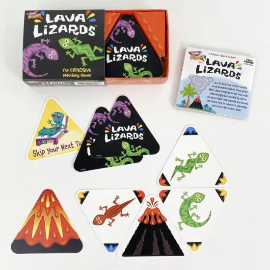Lava Lizards&trade; Three Corner&trade; Card Game, Pack of 3 {5}