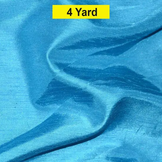 Shantung Satin Fabric Satin Dupioni Silk for Apparel and Garments 60" wide Dark Aqua {1}