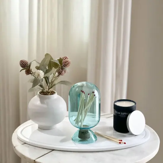 Large Luxury Matches in a Bottle Clear {5}