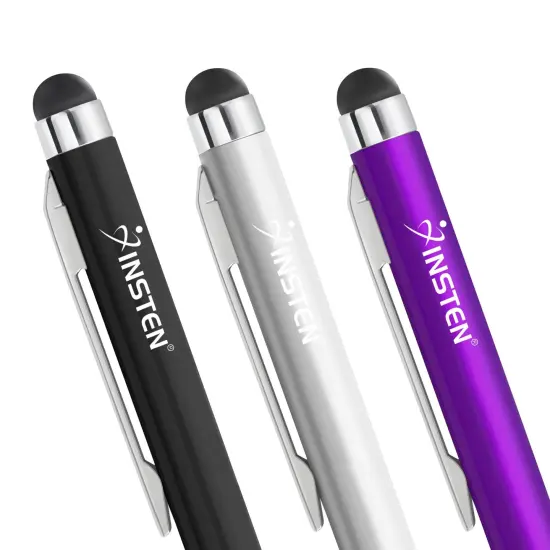 Insten 3pcs 2-in-1 Touch Screen Stylus Ballpoint Pen for Universal Phone Tablet for iPhone 11 / 11 Pro / 11 Pro Max 6S 6 Plus 5.5" 4.7" /5S 5C 4S Multicolor {6}