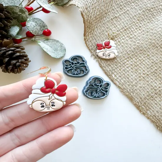 MS CLAUS | CHRISTMAS 2024 | CLAY CUTTER {3}