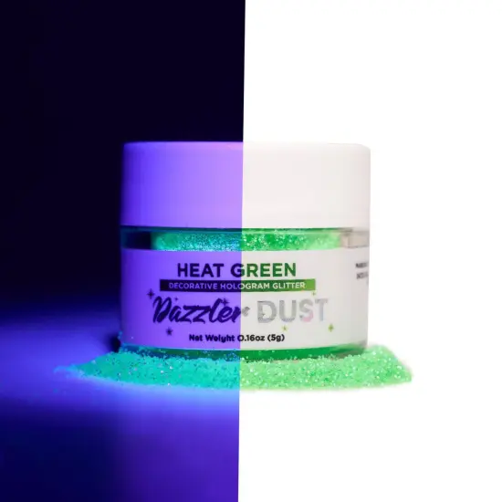 Heat Green Dazzler Dust&reg; 5 Gram Jar {6}