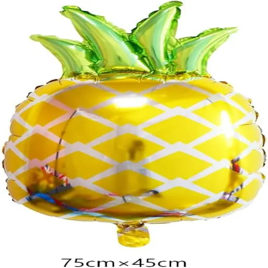 6 Pcs Big Size Pineapple Balloons, Fruit Balloons for Birthday Party Baby Shower Bridal Shower Wedding Summer Luau Party Decoration {3}