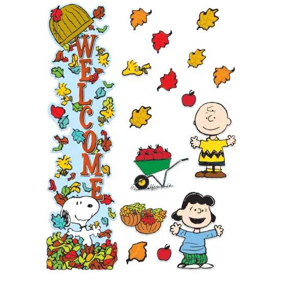 Peanuts&reg; Fall All-In-One Door Decor Kit {1}