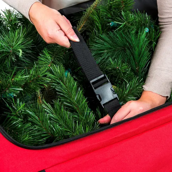 Artificial Christmas Tree Storage Bag with Wheels (7-12 ft. Trees) {5}