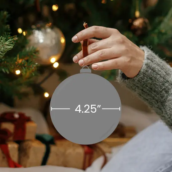 Raz 4.25" Bohemian Multicolor Knitted Christmas Ball Ornament Red {5}