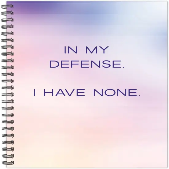 No Defense Lined Journal {1}
