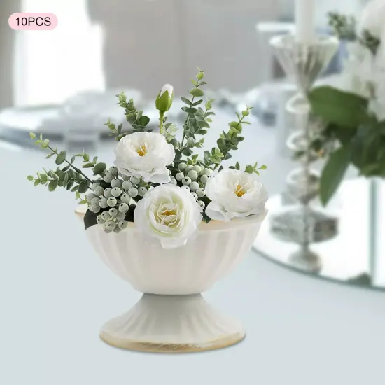10pcs Vase Wedding Flower Vase Decor Stand For Party Christmas Table Decor Home {4}