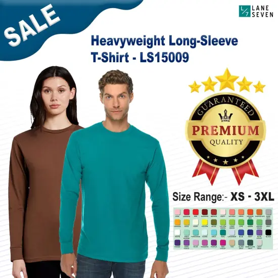 Lane Seven&reg; Heavyweight Long-Sleeve T-Shirt {2}