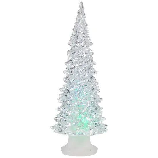 Northlight Clear Color Changing LED Lighted Christmas Trees - Set of 3 {5}