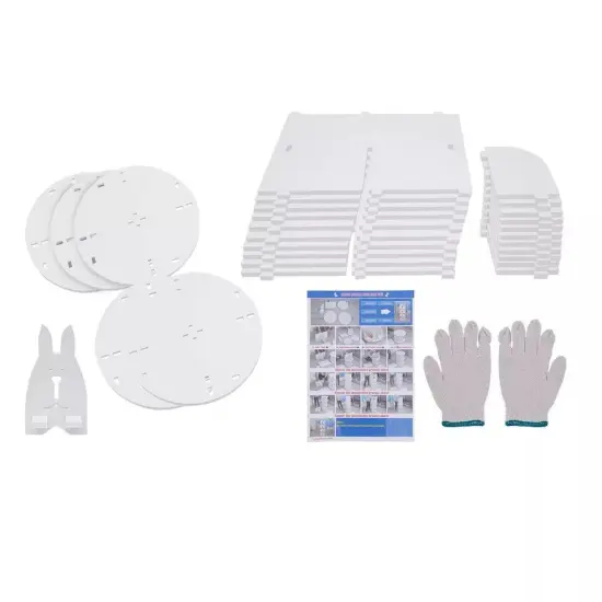 5-Tier 360&deg; Rotating Bookshelf Bookcase Storage Shelf Free standing Display Rack {2}