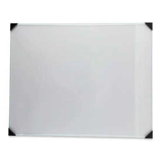 Posh Glass Tabletop Palette, Clear - 16" x 20" {1}