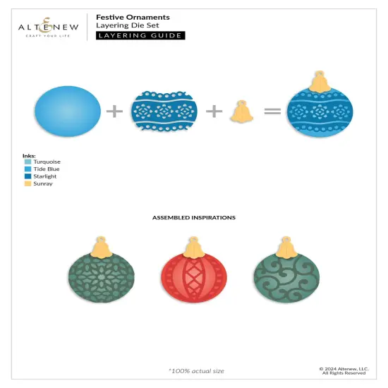 Festive Ornaments Layering Die Set {3}