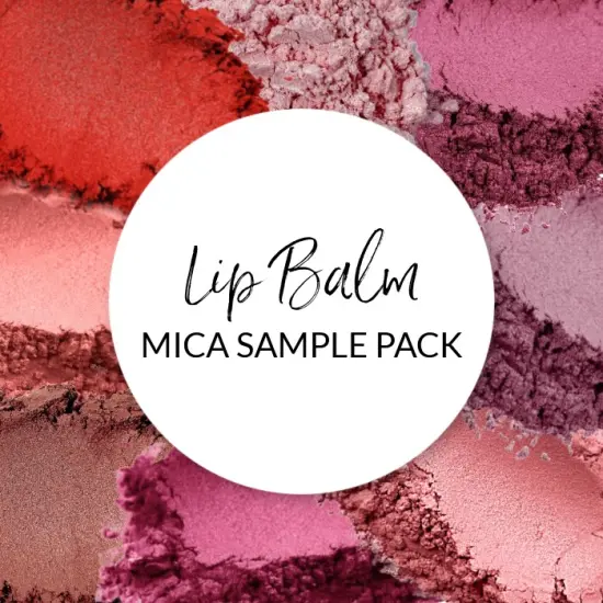 * Lip Balm Mica Sample Pack - 8 Lip Balm Colors {1}