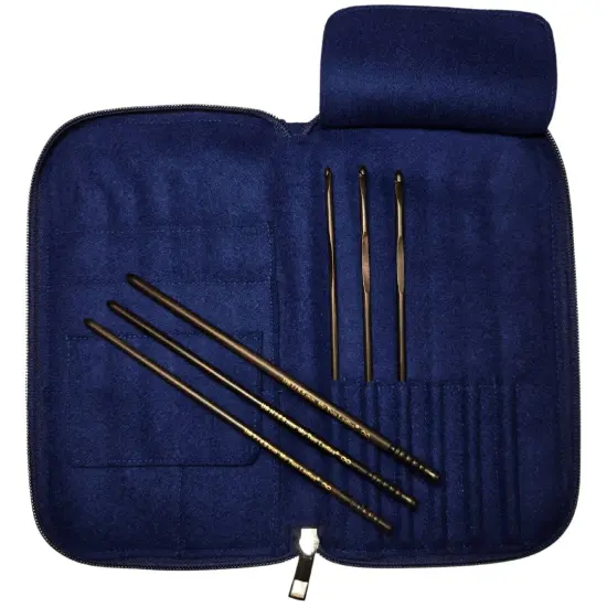 My Two Ladies | Infinity | Crochet Hook Set | Ebony | Sizes E, F, G, 7, H, I {2}