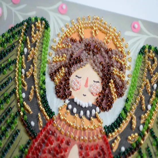 Bead embroidery kit - Guardian of the Christmas Miracle {2}