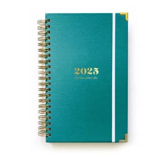 2025 dream.plan.do. planner &ndash; jungle palm | 12 month weekly planner by lake + loft {1}