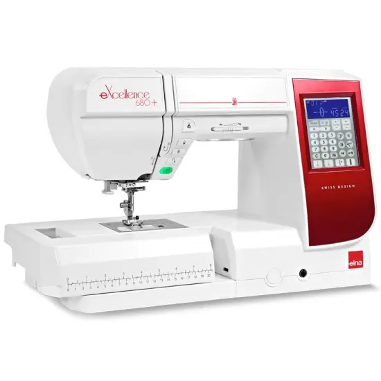 Elna eXcellence 680 PLUS Anniversary Edition Sewing and Quilting Machine {1}