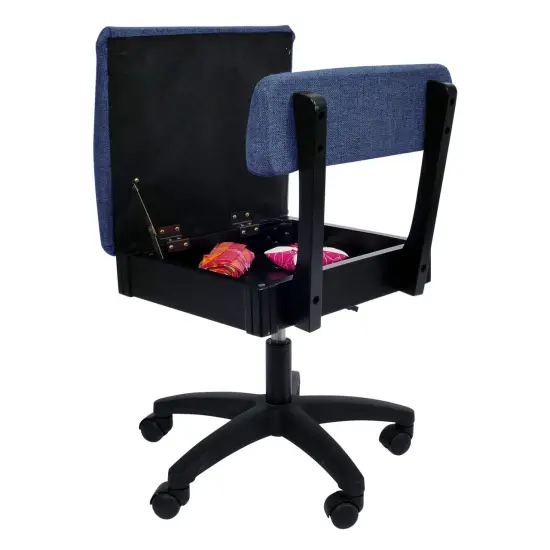 Arrow Duchess Blue Hydraulic Sewing Chair &ndash; H8130 {2}