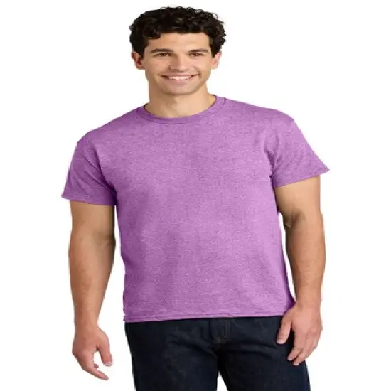 Gildan&reg; Heavy Cotton Crewneck Short Sleeve T-Shirt Heat Radiant Orchid {1}