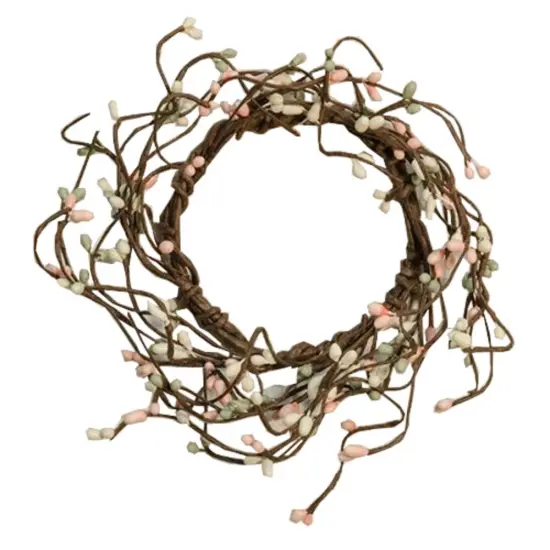 Handcrafted Rustic Pip Berry Ring For Home Decor And Seasonal Displays Green {2}