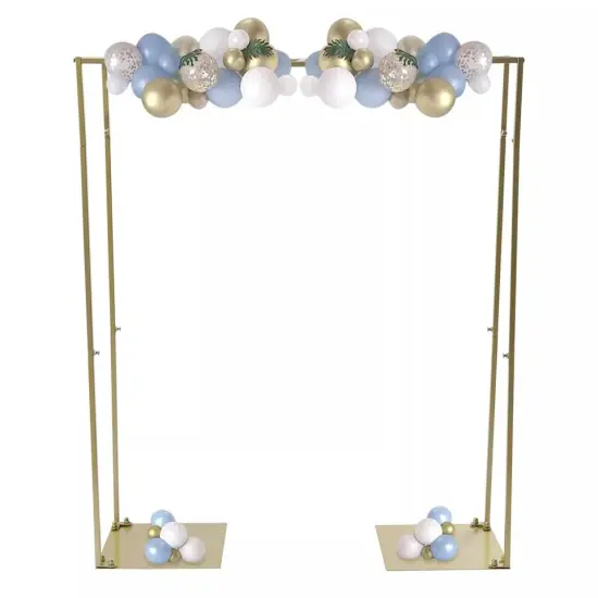 For Wedding Brithday Party Decor 1.2m Metal Flower Stand Gold Metal Wedding Arch {1}
