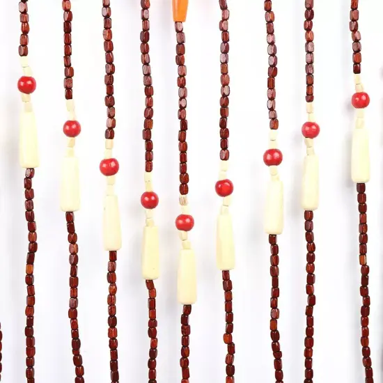 Beaded Curtain Door String Curtains for Doorway Tassels Beads Hanging Fringe Hip {1}