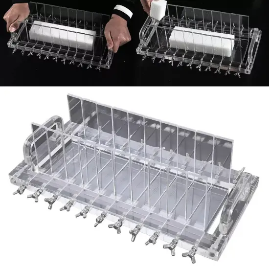 Handmade Soap Cutter Acrylic Cutting Machine Wire Slicer Soap Making Loaf Mold {4}