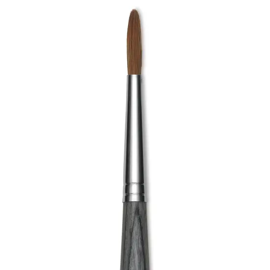 Da Vinci Colineo Synthetic Kolinsky Sable Brush - Round, Size 12, Long Handle {1}
