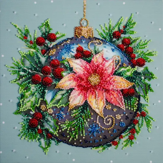 Bead embroidery kit - Christmas glow {1}