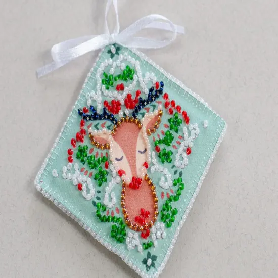 Bead Embroidery Kit Decoration - Christmas mood {3}