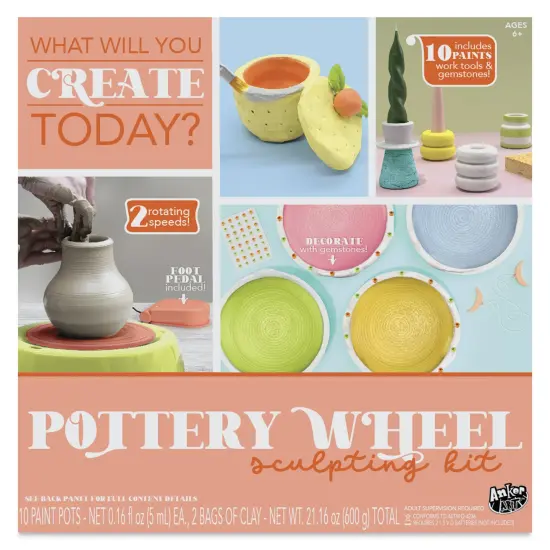 Anker Art Kids Pottery Wheel Sculpting Kit {1}