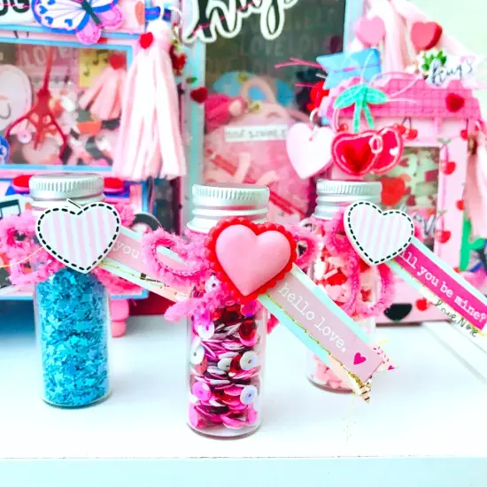 Buttons Galore Valentine Button Set &ndash; 50+ 3D Buttons for Crafts, Sewing, Scrapbooking & DIY Projects {6}