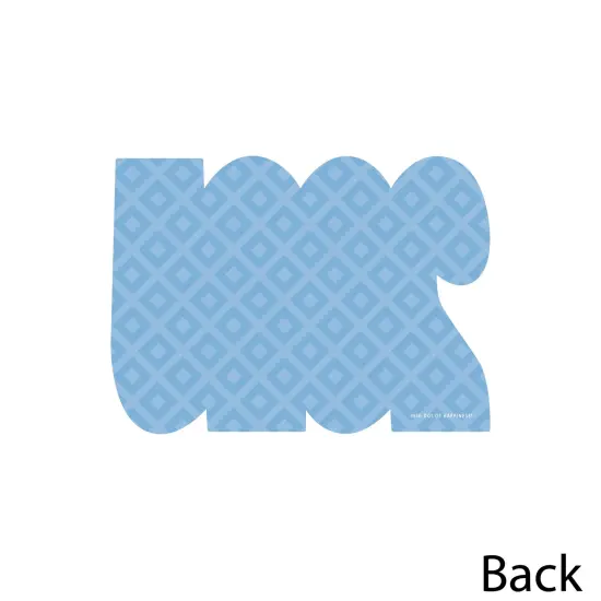 Big Dot of Happiness 2025 Light Blue Graduation Decorations - DIY Party Essentials - Set of 20 {4}