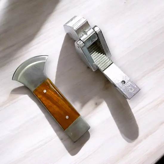 Stained Glass Lead Came Knife & Lead Came Vise {2}