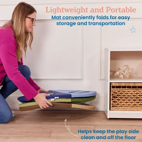 Picture Me Play Mat, Activity Mat Earthtone {6}