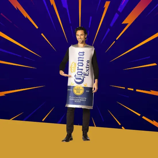 Funny Adult Beer Can Costume for Halloween Parties Beach Events and Festival Fun {1}