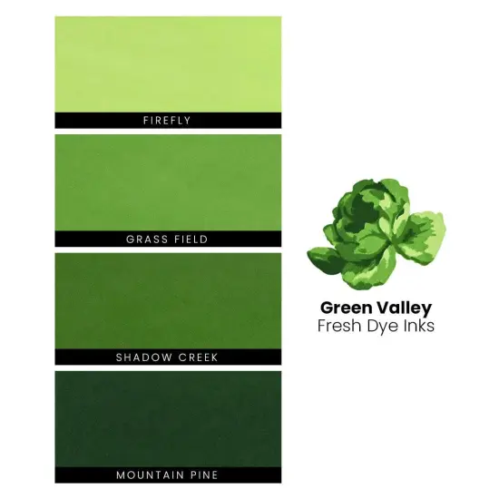 Green Valley Fresh Dye Ink {7}