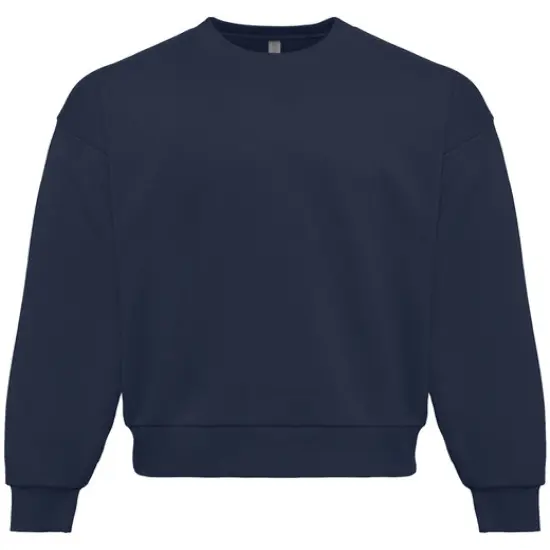 Next Level&reg; Unisex Heavyweight Full Sleeve Sweatshirt MIDNIGHT NAVY {1}