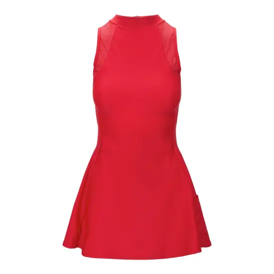 1 Yard Spirit Recycled Nylon Lycra Tricot Mesh Fabric 36" x 60" Length by Width Red {2}