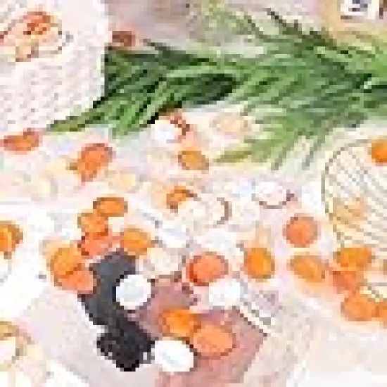 Fake Rose Petals Fall Wedding Decor {6}