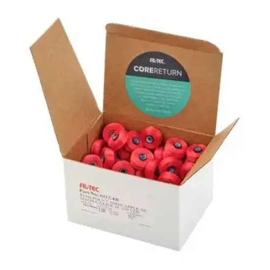 Candy Apple Red Magna-Glide Classic #60 Bobbin Box (Case of 72) {4}