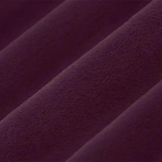 Purple Berry Cuddle 3 Extra Wide Solid Fabric per yard {2}
