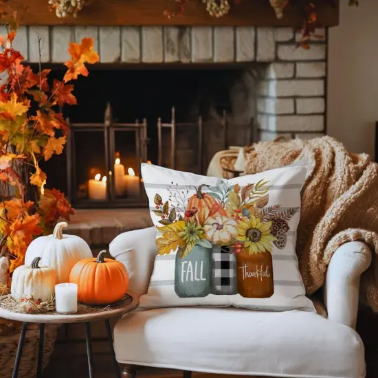 Fall Pillow Covers 18 x 18 Inch {3}