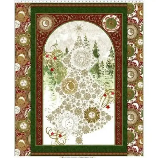 Winter Solstice II Panel 44"/45" Fabric Per Yard {1}