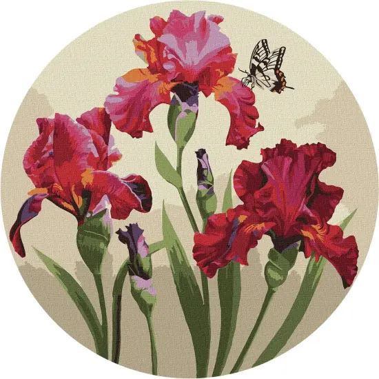 Painting by Numbers kit Exquisite irises KHO-R1032 {2}