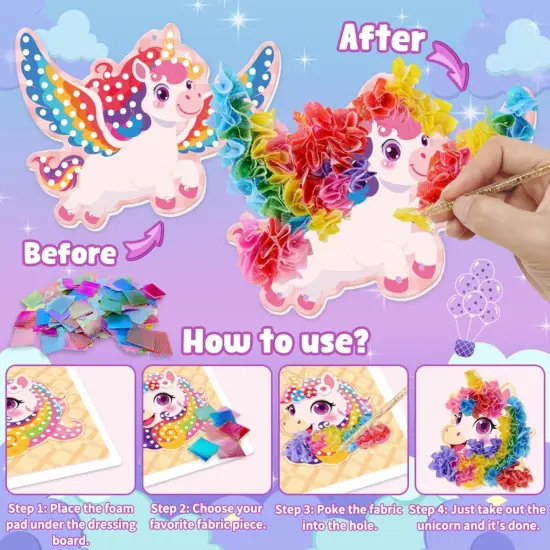Unicorn Poke Art Kit {4}
